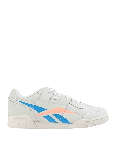 REEBOK Sneakers WORKOUT LO PLUS  Grigio chiaro Pelle