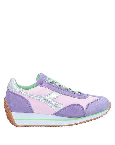 DIADORA HERITAGE Sneakers Mauve Leather, Textile fibres