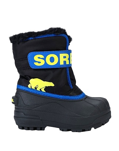 SOREL Footwear CHILDRENS SNOW COMMANDER
 Black Textile fibres