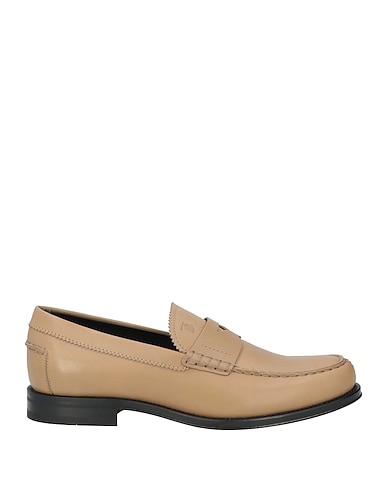 TOD'S Mocassino Tortora Pelle