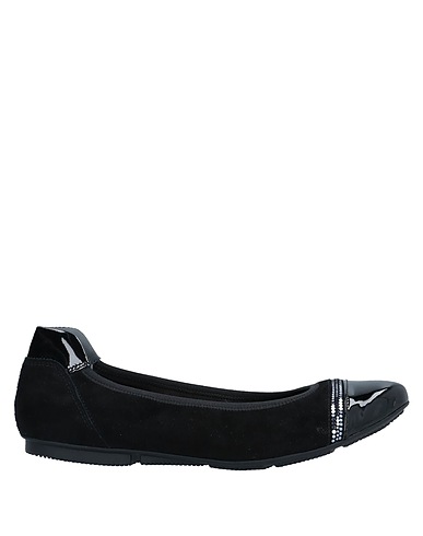 HOGAN Ballet flats Black Leather