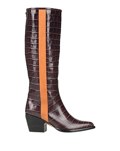CHLOÉ Boots Dark brown Leather