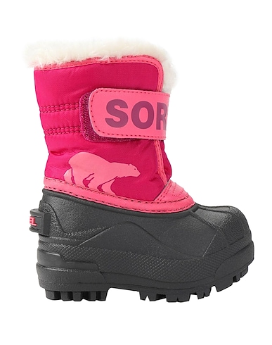 SOREL Footwear CHILDRENS SNOW COMMANDER
 Fuchsia Textile fibres