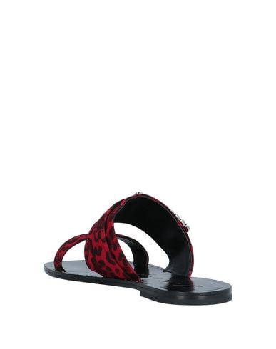 Shop Lola Cruz Woman Sandals Red Size 6 Soft Leather