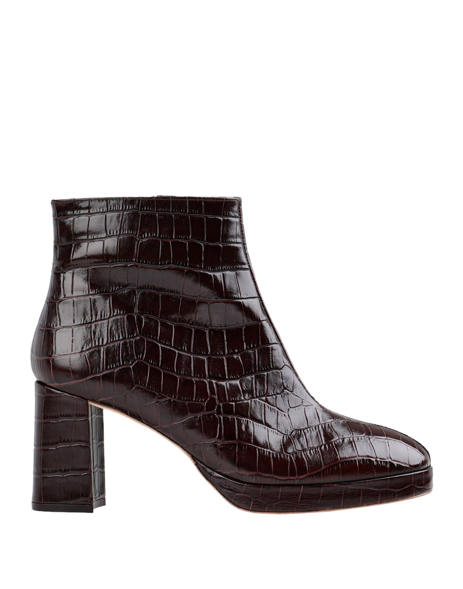 crocodile ankle boots womens
