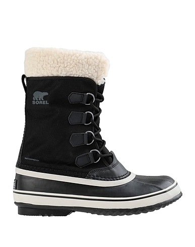SOREL Stiefel WINTER CARNIVAL DTV
 Schwarz Leder, Gewebefasern