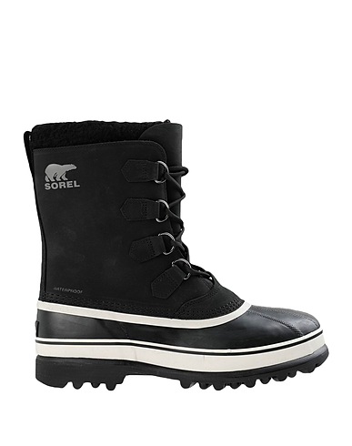 SOREL Ankle boot CARIBOU  Black Leather, Rubber