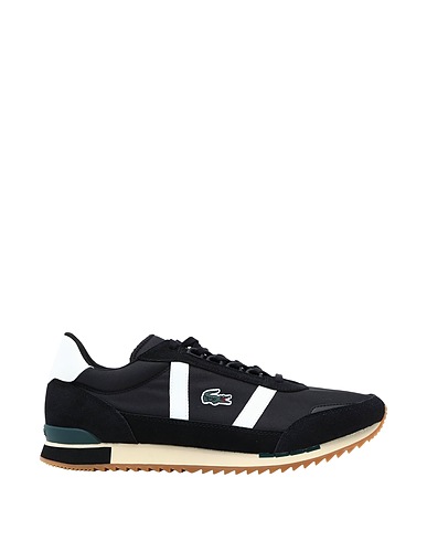 LACOSTE スニーカー PARTNER RETRO
 ブラック 革 / 紡績繊維