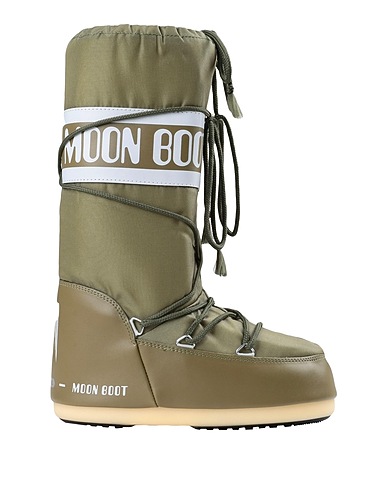 MOON BOOT ブーツ MOON BOOT NYLON 
 ミリタリーグリーン 紡績繊維