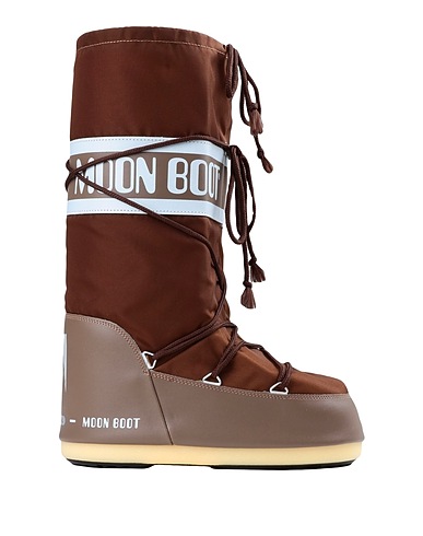 MOON BOOT Stivali MOON BOOT NYLON 
 Cioccolato Fibre tessili