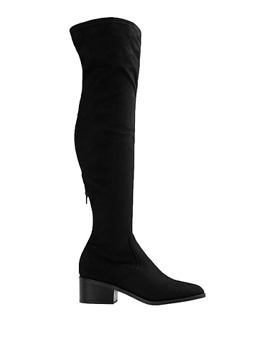 steve madden georgette black boots