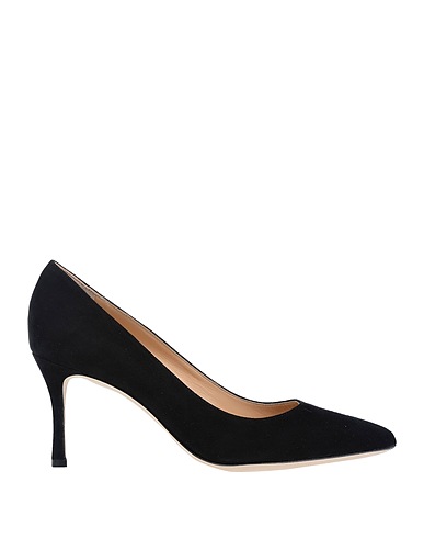 SERGIO ROSSI Court Black Leather