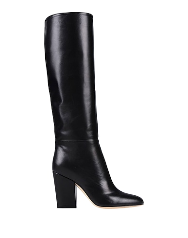 SERGIO ROSSI Boots Black Soft Leather