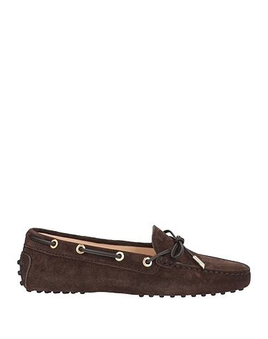 TOD'S Mokassins Schokobraun Leder