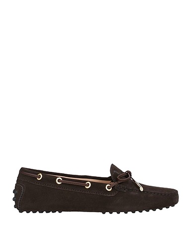 TOD'S Mokassins Dunkelbraun Leder
