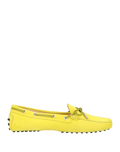 TOD'S Loafers Lime green Leather