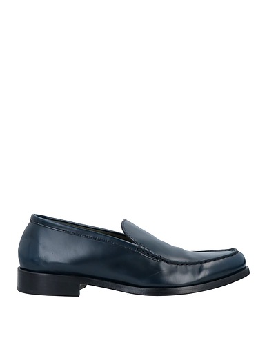 DOUCAL'S Loafers Blue Soft Leather