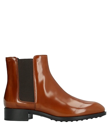TOD'S 미들 부츠 브라운 가죽