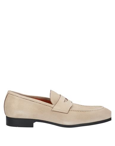 Santoni Loafers In Beige