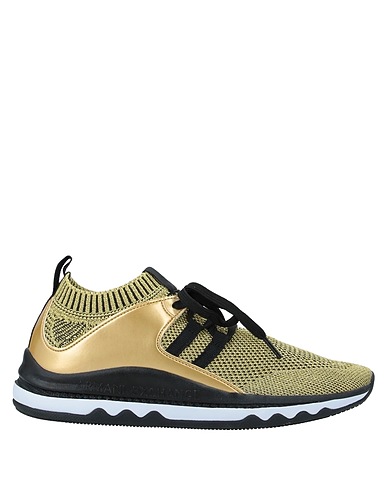 ARMANI EXCHANGE Sneakers Gold Textile fibres, Rubber