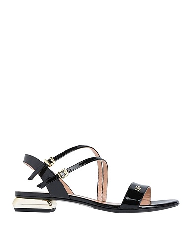 NORMA J.BAKER Sandals Black Soft Leather