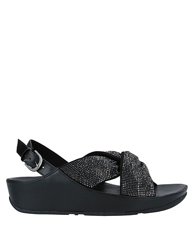 FITFLOP Sandals Black Textile fibres