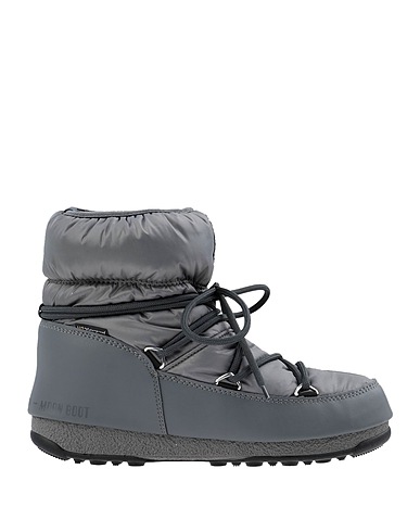 MOON BOOT Stivaletti  MOON BOOT LOW NYLON WP 2  Grigio Fibre tessili