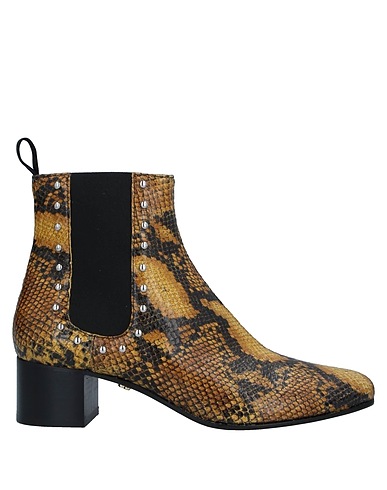ALEXACHUNG Ankle boot Khaki 100% Goat skin