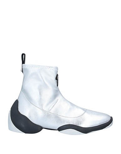 GIUSEPPE ZANOTTI Sneakers Silver Other Fibres