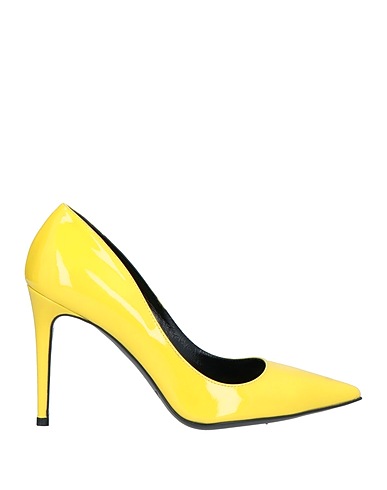BRUGLIA Court Yellow Soft Leather