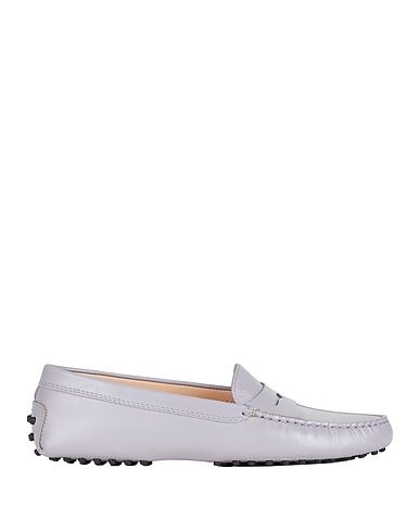 TOD'S Loafers Lilac Calfskin