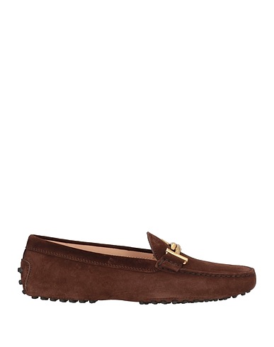 TOD'S Loafers Chocolate brown Soft Leather
