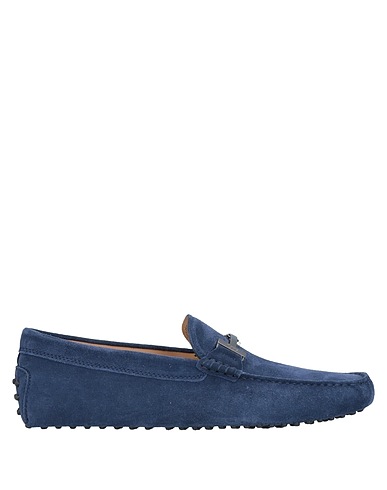 TOD'S モカシン ミッドナイトブルー 革