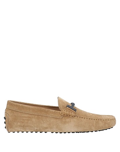 TOD'S Loafers Sand Soft Leather