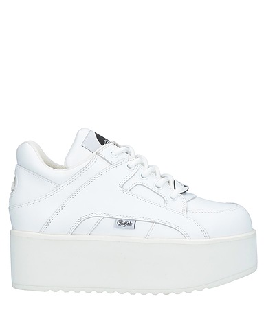 BUFFALO Sneakers Bianco 100% Pelle