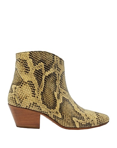 ISABEL MARANT Ankle boot Ivory Soft Leather