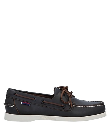 SEBAGO DOCKSIDES Loafers Dark brown Soft Leather