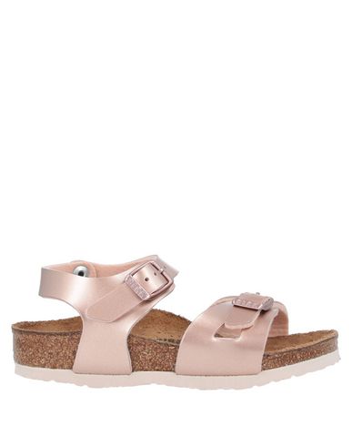 Shop Birkenstock Toddler Girl Sandals Pastel Pink Size 8c Textile Fibers