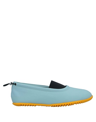 MARNI Ballet flats Sky blue Soft Leather