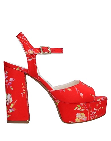 CARMENS Sandals Red Textile fibres