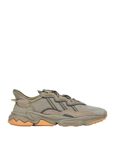 ADIDAS ORIGINALS Sneakers OZWEEGO
 Verde militare Pelle, Fibre tessili