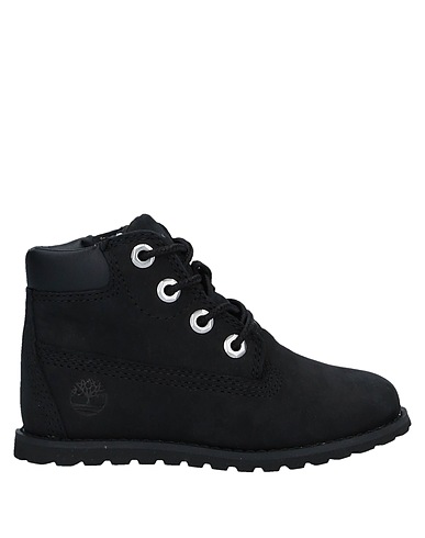 TIMBERLAND Stiefelette Schwarz Leder, Gewebefasern
