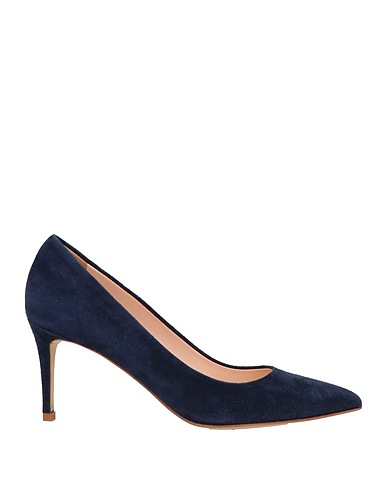 NICOLE BONNET Paris Pump Navy Leather