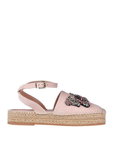TWINSET Espadrilles Light pink Leather