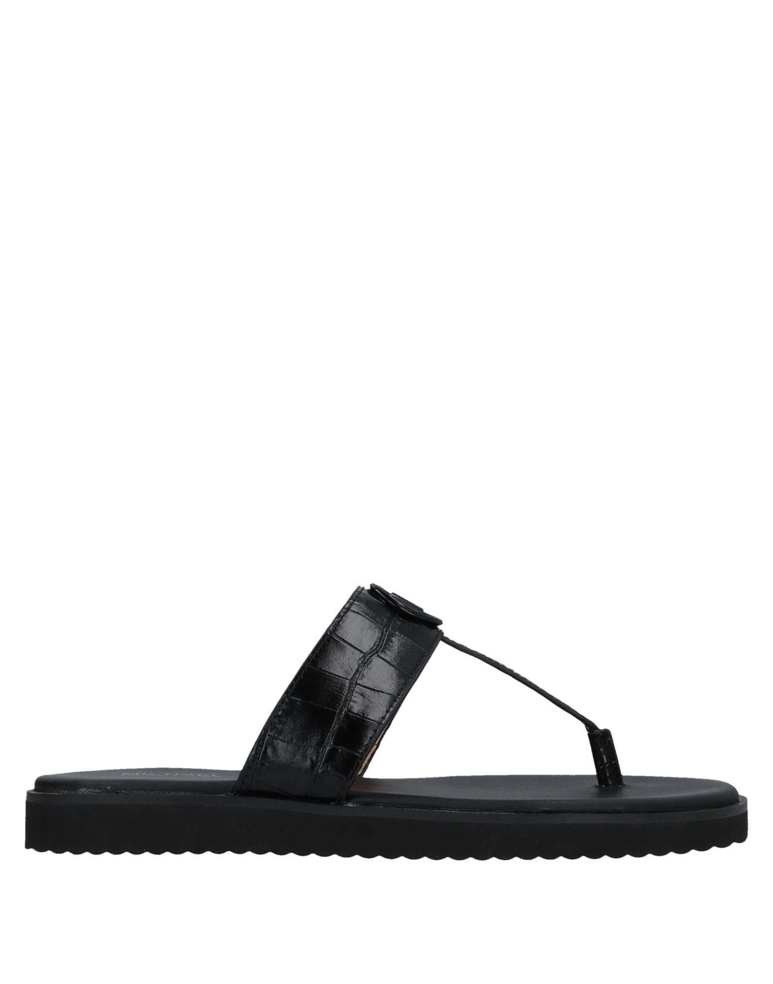 michael kors white flip flops