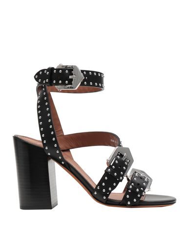 Givenchy Elegant Studded Leather Sandals In Black