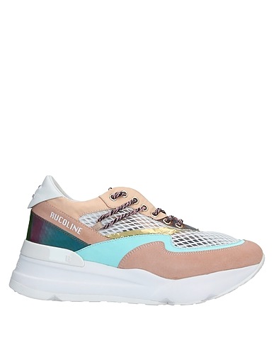 RUCOLINE Sneakers Antique rose Leather, Textile fibres