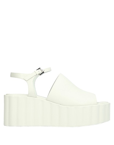 STRATEGIA Sandals White Leather