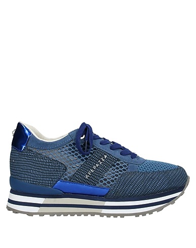 APEPAZZA Sneakers SPORT Blue Textile fibres, Soft Leather