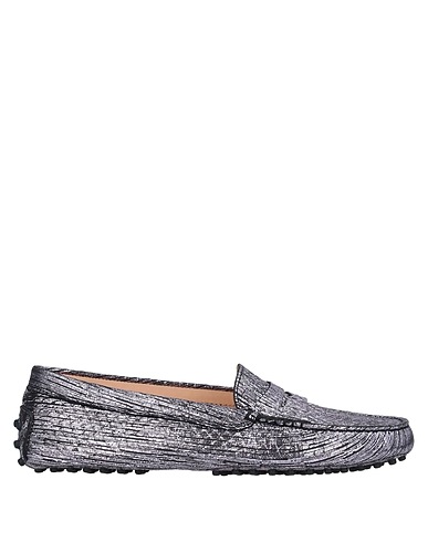 TOD'S Loafers Lilac Soft Leather